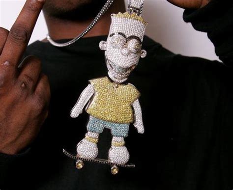 bart simpson chain gucci